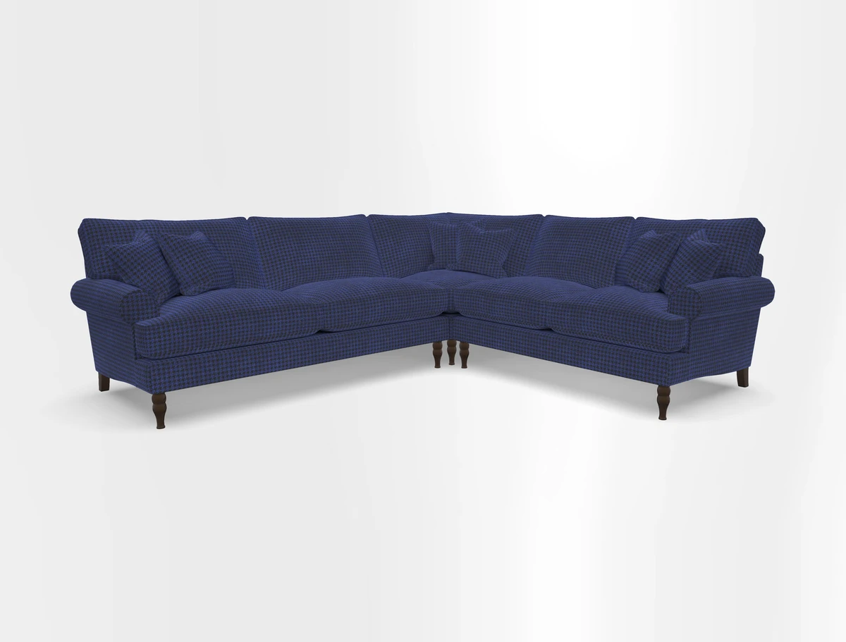 Cooksbridge corner sofa LHF in Cloth 21 Oak Leaf Beech