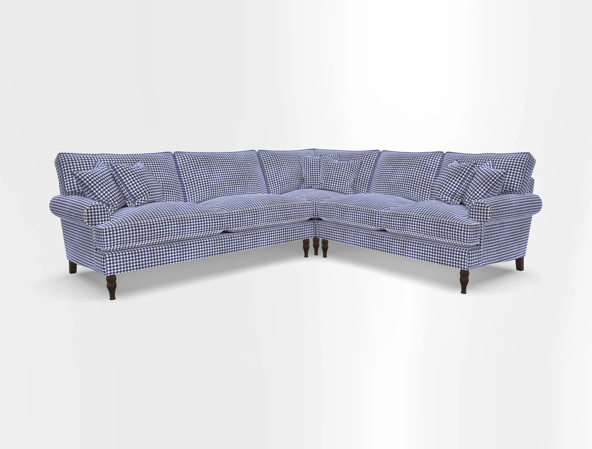Cooksbridge corner sofa LHF in Cloth 21 Oak Leaf Beech