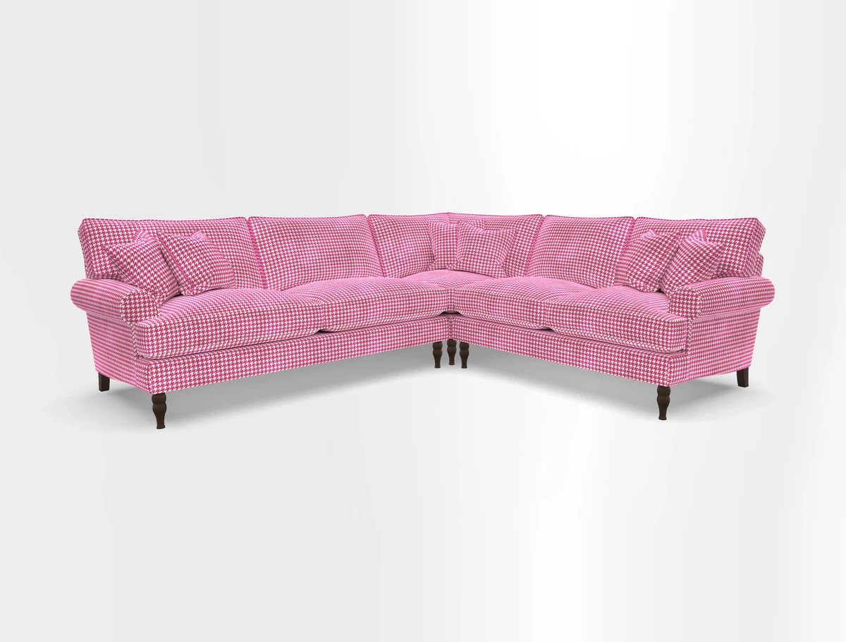 Cooksbridge corner sofa LHF in Cloth 21 Oak Leaf Beech