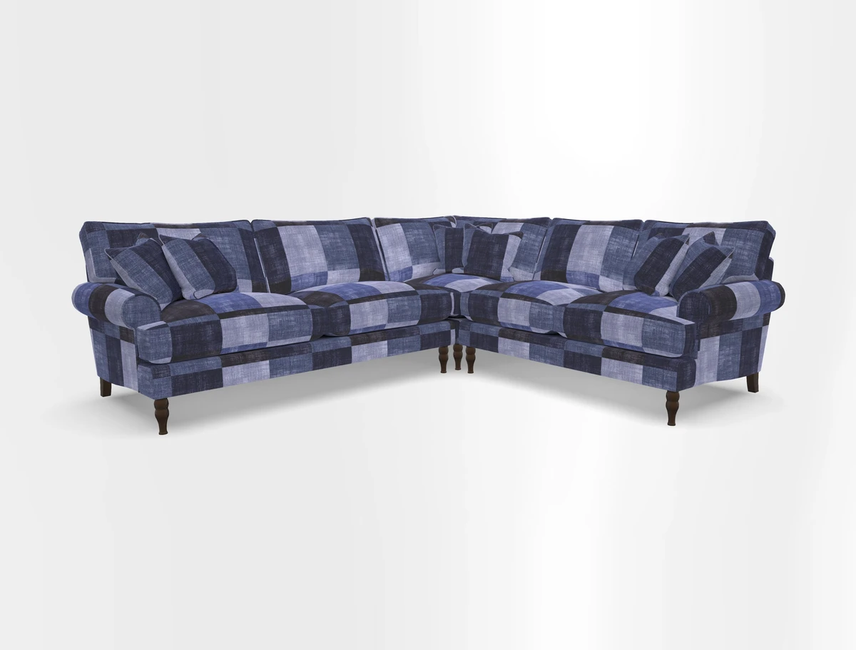 Cooksbridge corner sofa LHF in Cloth 21 Oak Leaf Beech