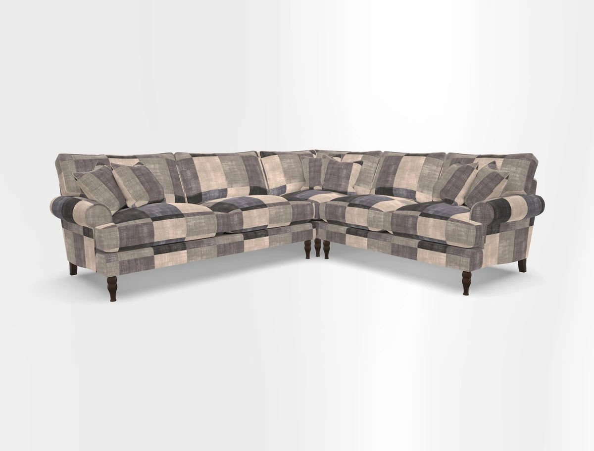 Cooksbridge corner sofa LHF in Cloth 21 Oak Leaf Beech