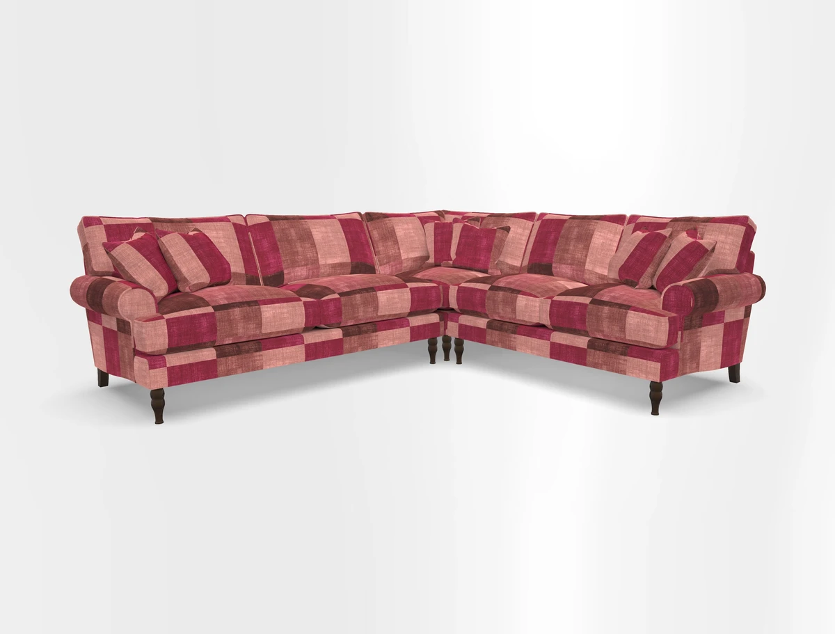 Cooksbridge corner sofa LHF in Cloth 21 Oak Leaf Beech