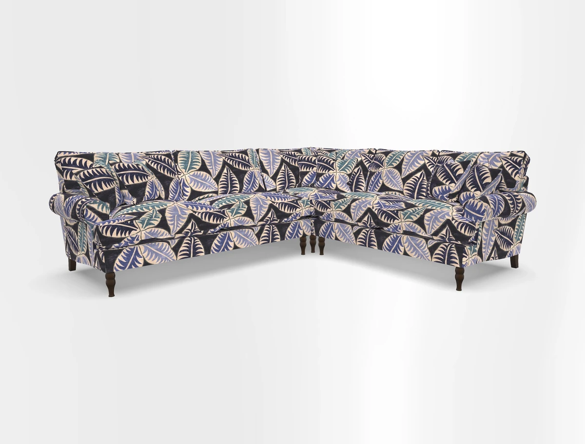 Cooksbridge corner sofa LHF in Cloth 21 Oak Leaf Beech