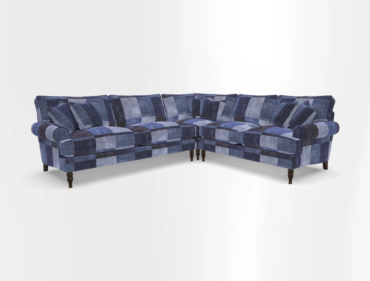 Cooksbridge corner sofa LHF in Cloth 21 Oak Leaf Beech