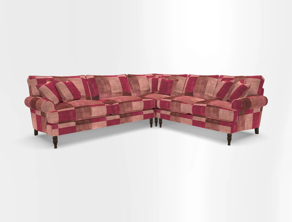 Cooksbridge corner sofa LHF in Cloth 21 Oak Leaf Beech
