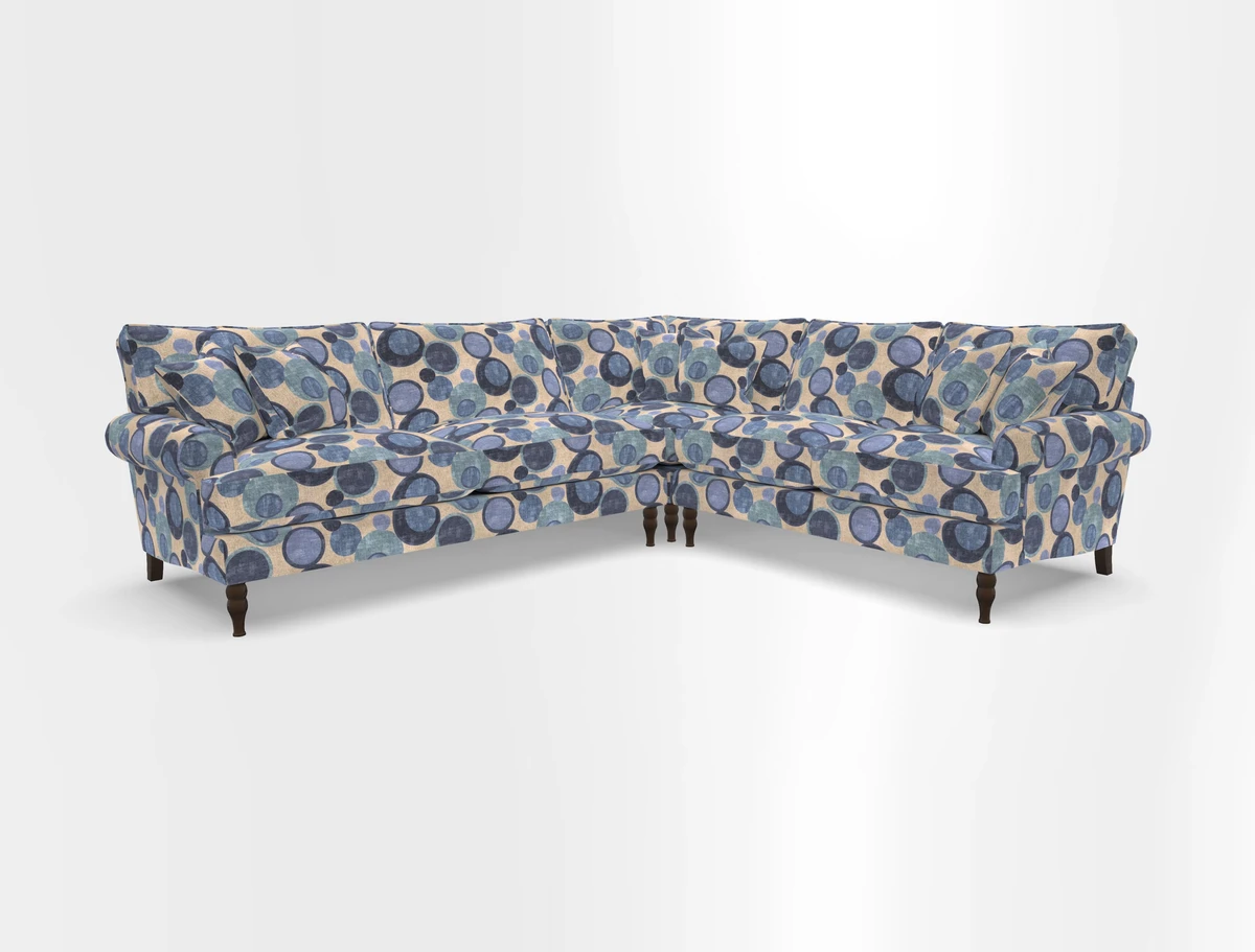 Cooksbridge corner sofa LHF in Cloth 21 Oak Leaf Beech
