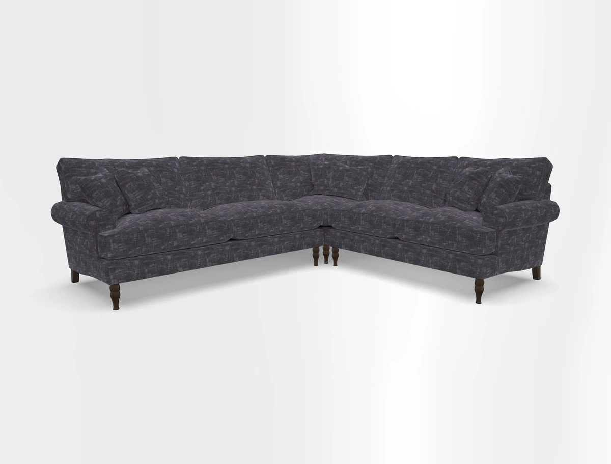 Cooksbridge corner sofa LHF in Cloth 21 Oak Leaf Beech