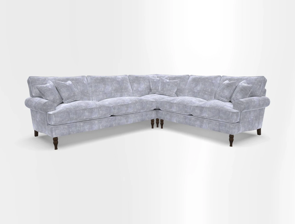 Cooksbridge corner sofa LHF in Cloth 21 Oak Leaf Beech