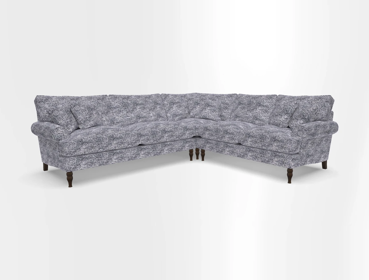 Cooksbridge corner sofa LHF in Cloth 21 Oak Leaf Beech