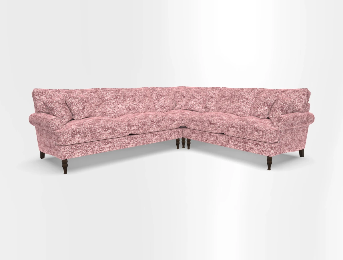 Cooksbridge corner sofa LHF in Cloth 21 Oak Leaf Beech
