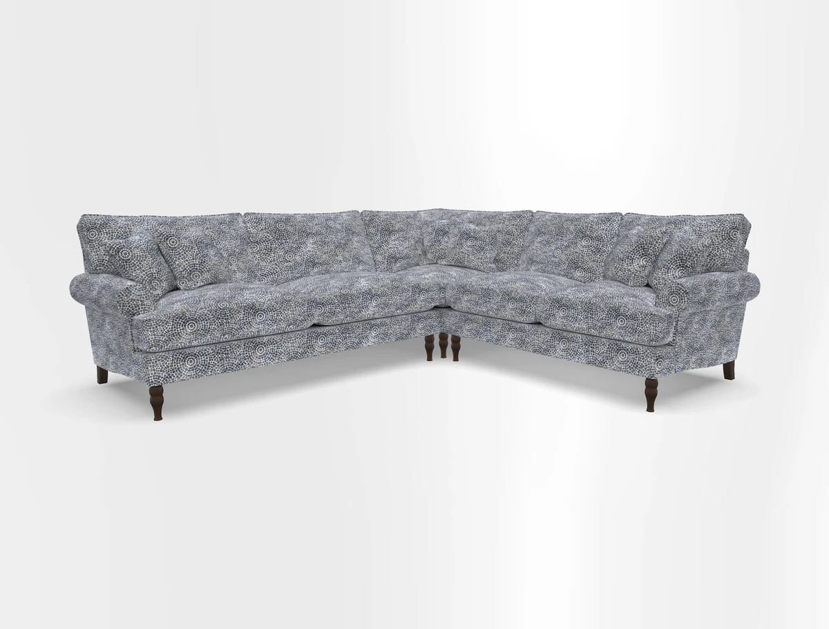 Cooksbridge corner sofa LHF in Cloth 21 Oak Leaf Beech
