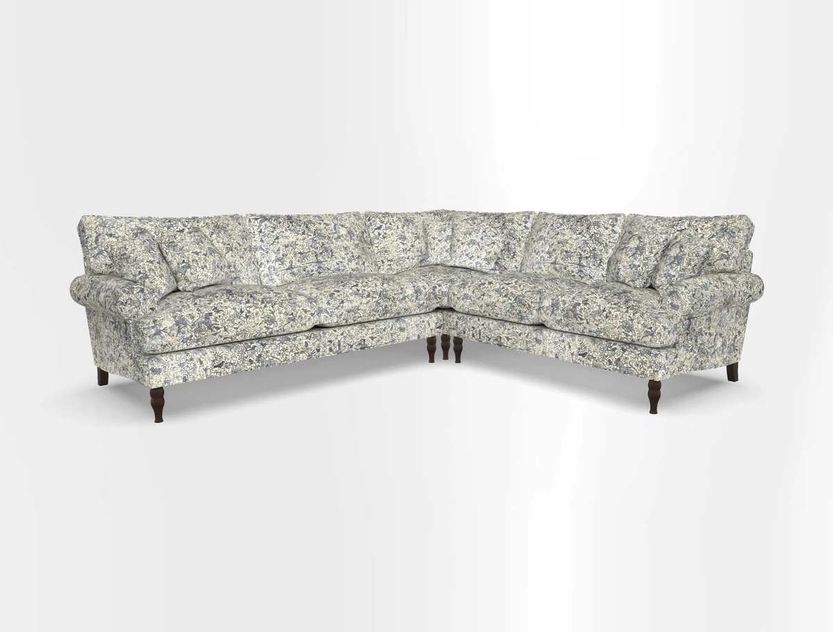 Cooksbridge corner sofa LHF in Cloth 21 Oak Leaf Beech