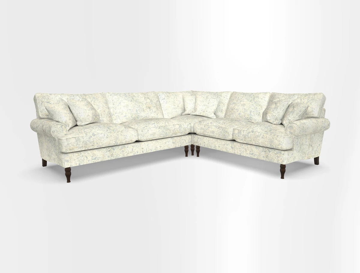Cooksbridge corner sofa LHF in Cloth 21 Oak Leaf Beech