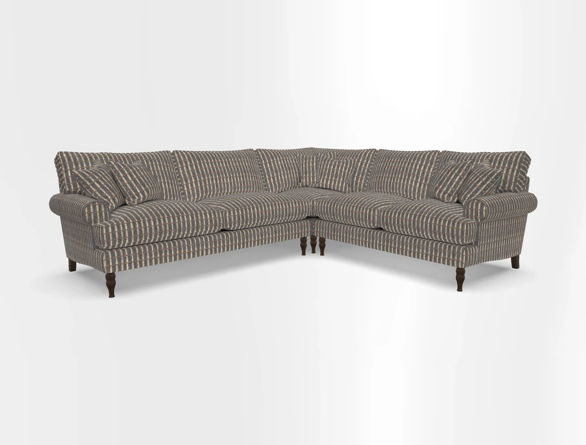 Cooksbridge corner sofa LHF in Cloth 21 Oak Leaf Beech
