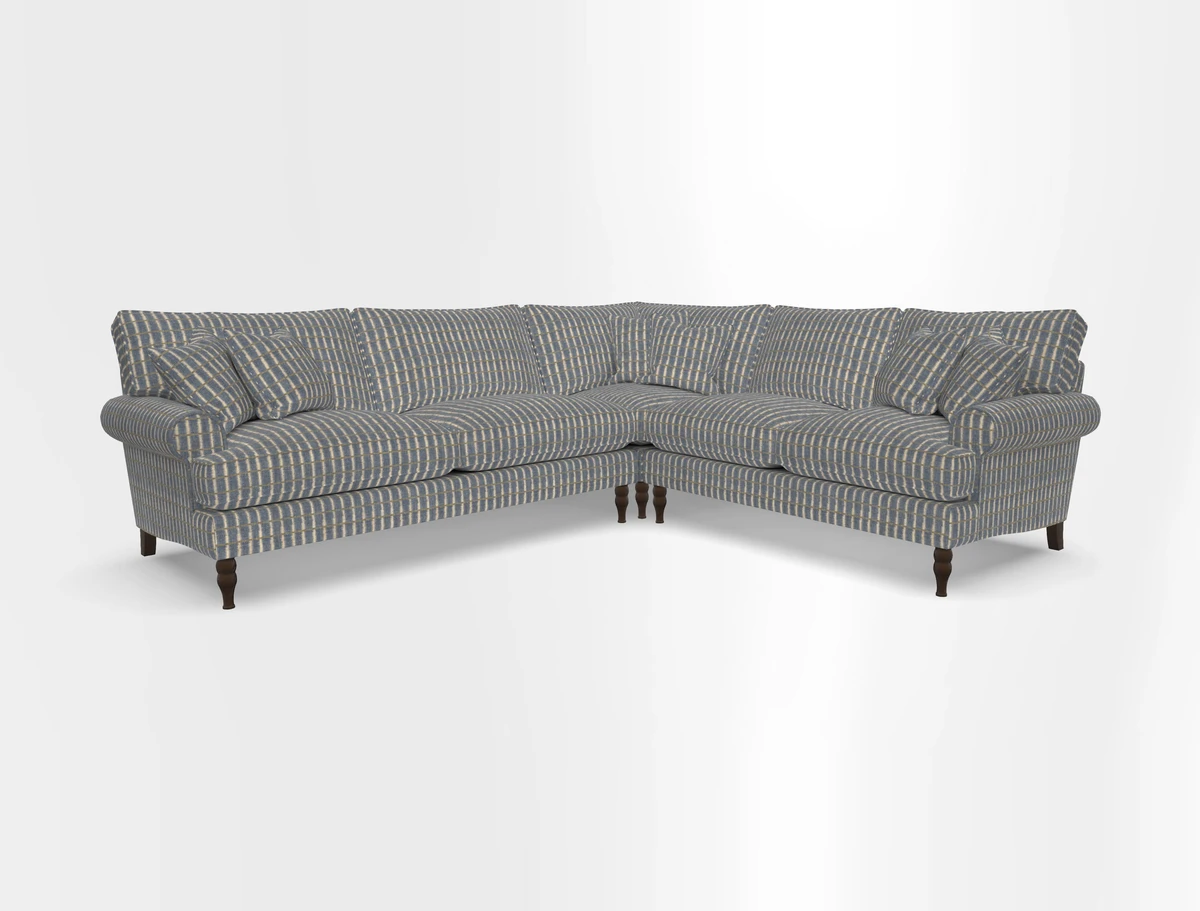 Cooksbridge corner sofa LHF in Cloth 21 Oak Leaf Beech
