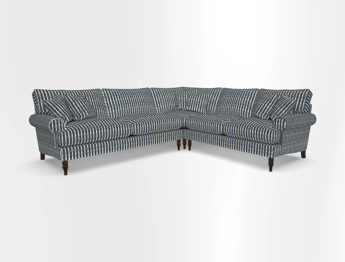 Cooksbridge corner sofa LHF in Cloth 21 Oak Leaf Beech
