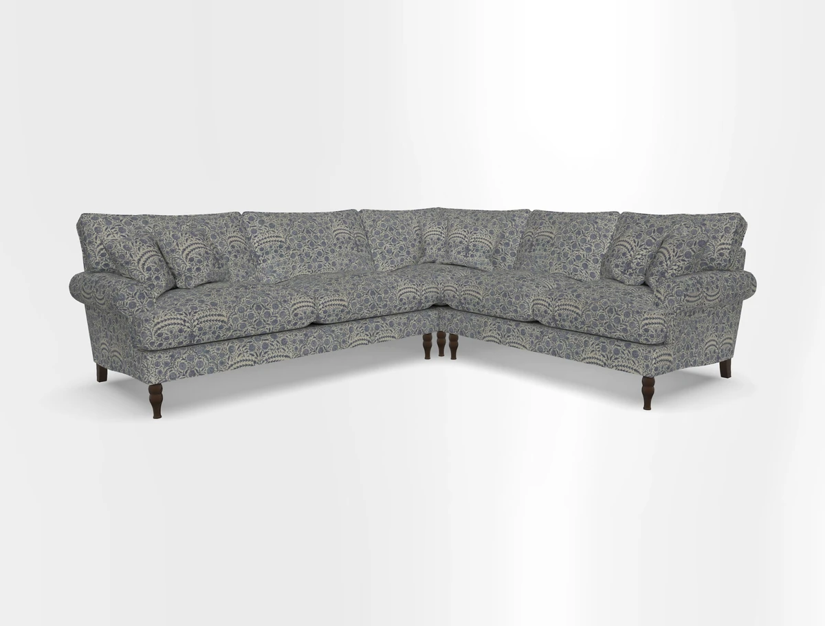 Cooksbridge corner sofa LHF in Cloth 21 Oak Leaf Beech