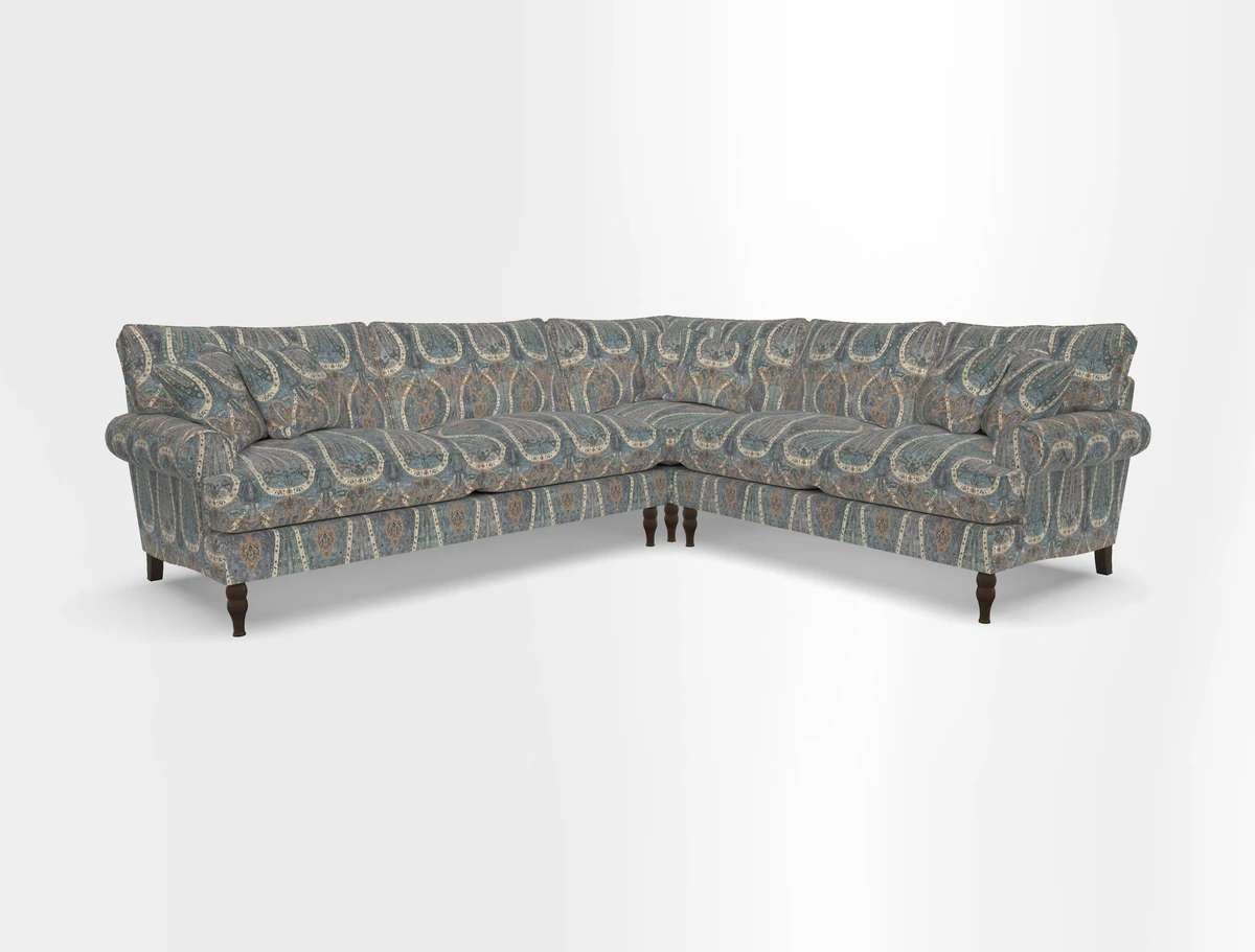Cooksbridge corner sofa LHF in Cloth 21 Oak Leaf Beech