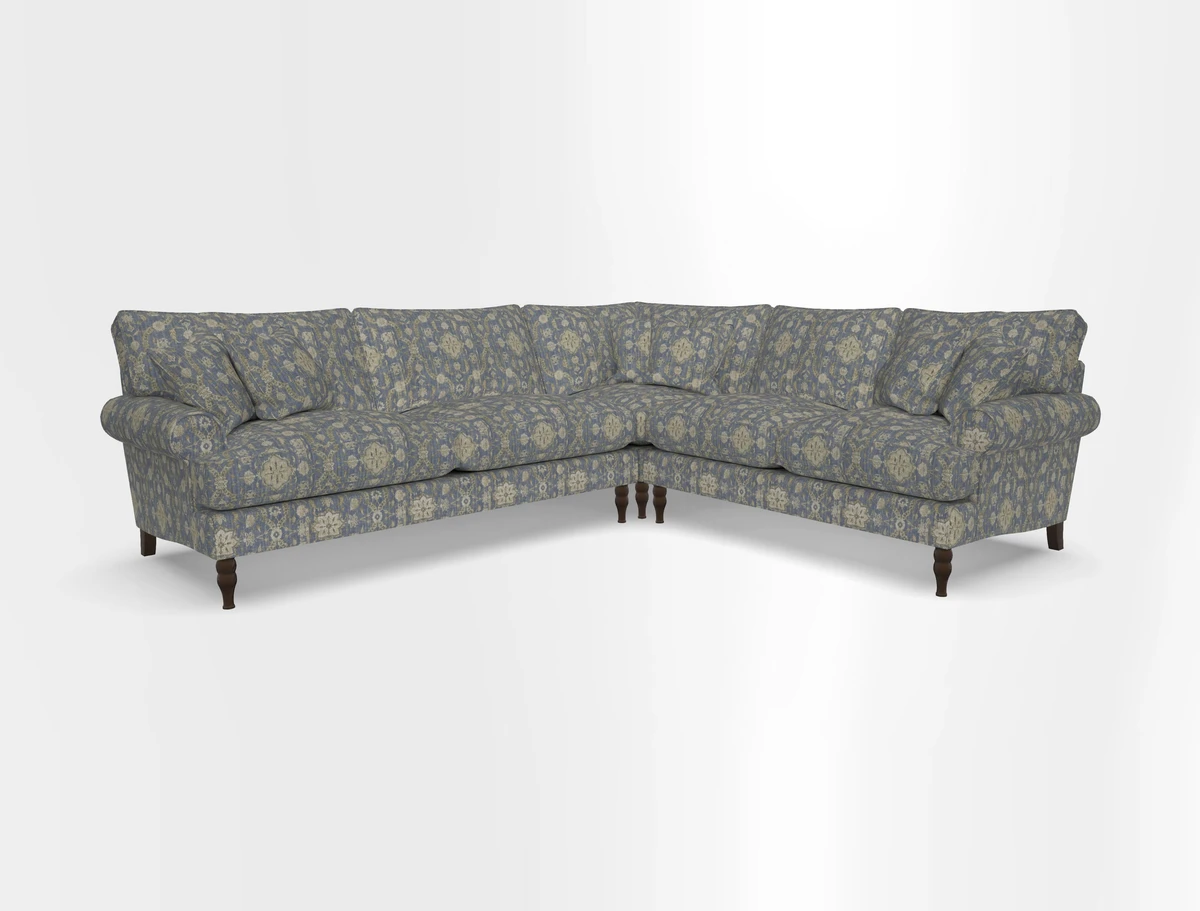 Cooksbridge corner sofa LHF in Cloth 21 Oak Leaf Beech