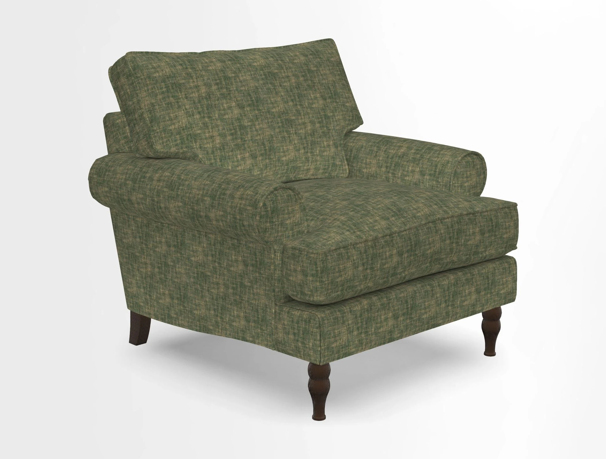 Cooksbridge Chair in Cloth 21 Simple Stripe Bilberry