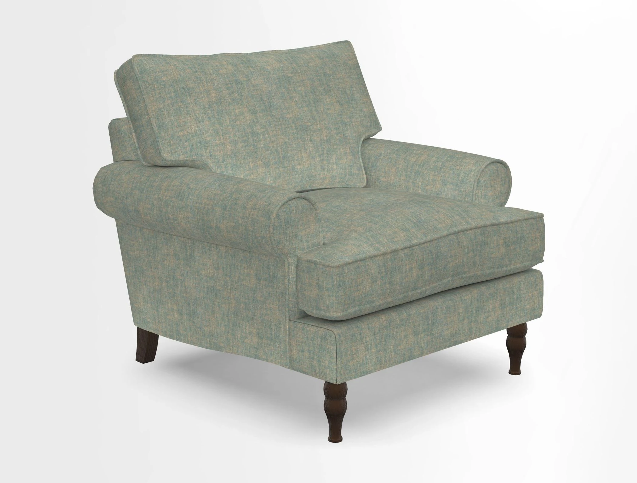 Cooksbridge Chair in Cloth 21 Simple Stripe Bilberry