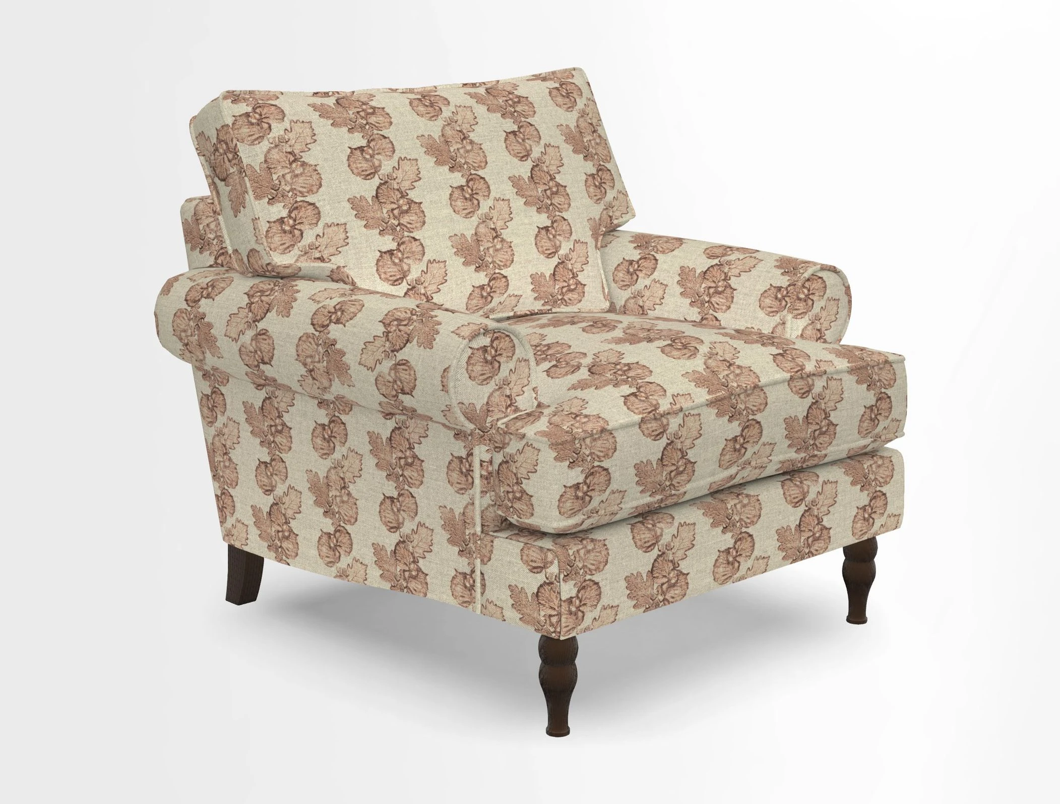 Cooksbridge Chair in Cloth 21 Simple Stripe Bilberry