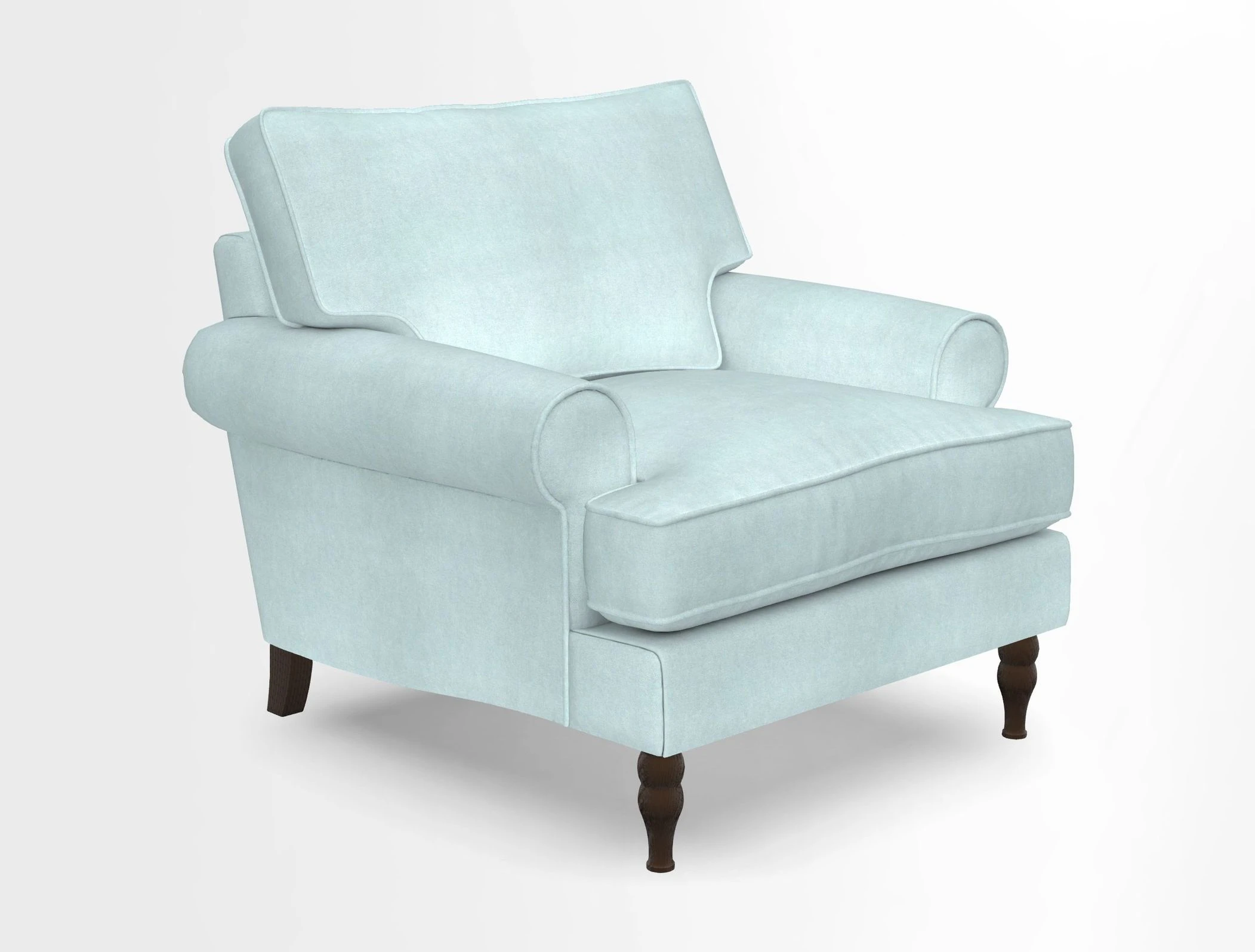 Cooksbridge Chair in Cloth 21 Simple Stripe Bilberry