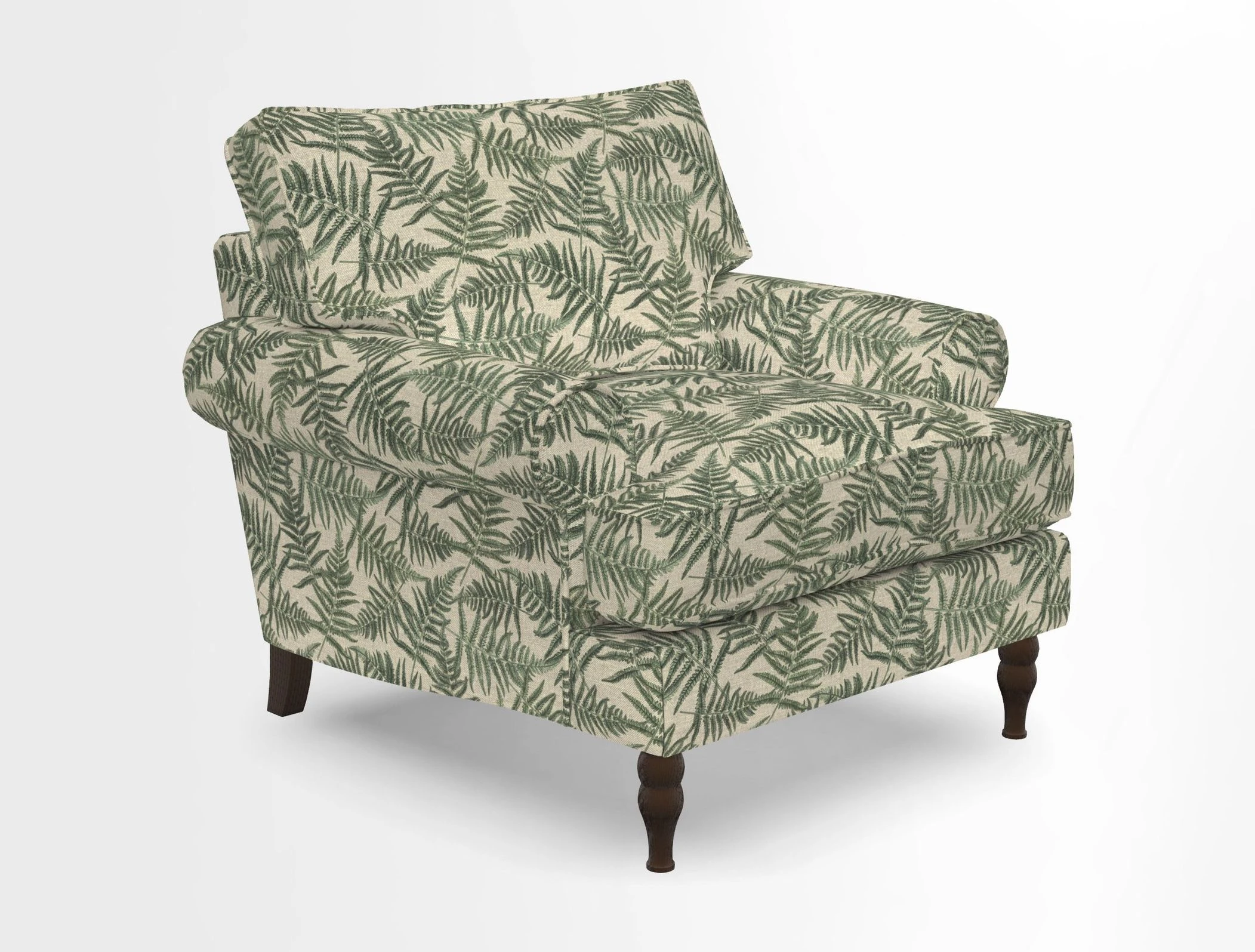 Cooksbridge Chair in Cloth 21 Simple Stripe Bilberry