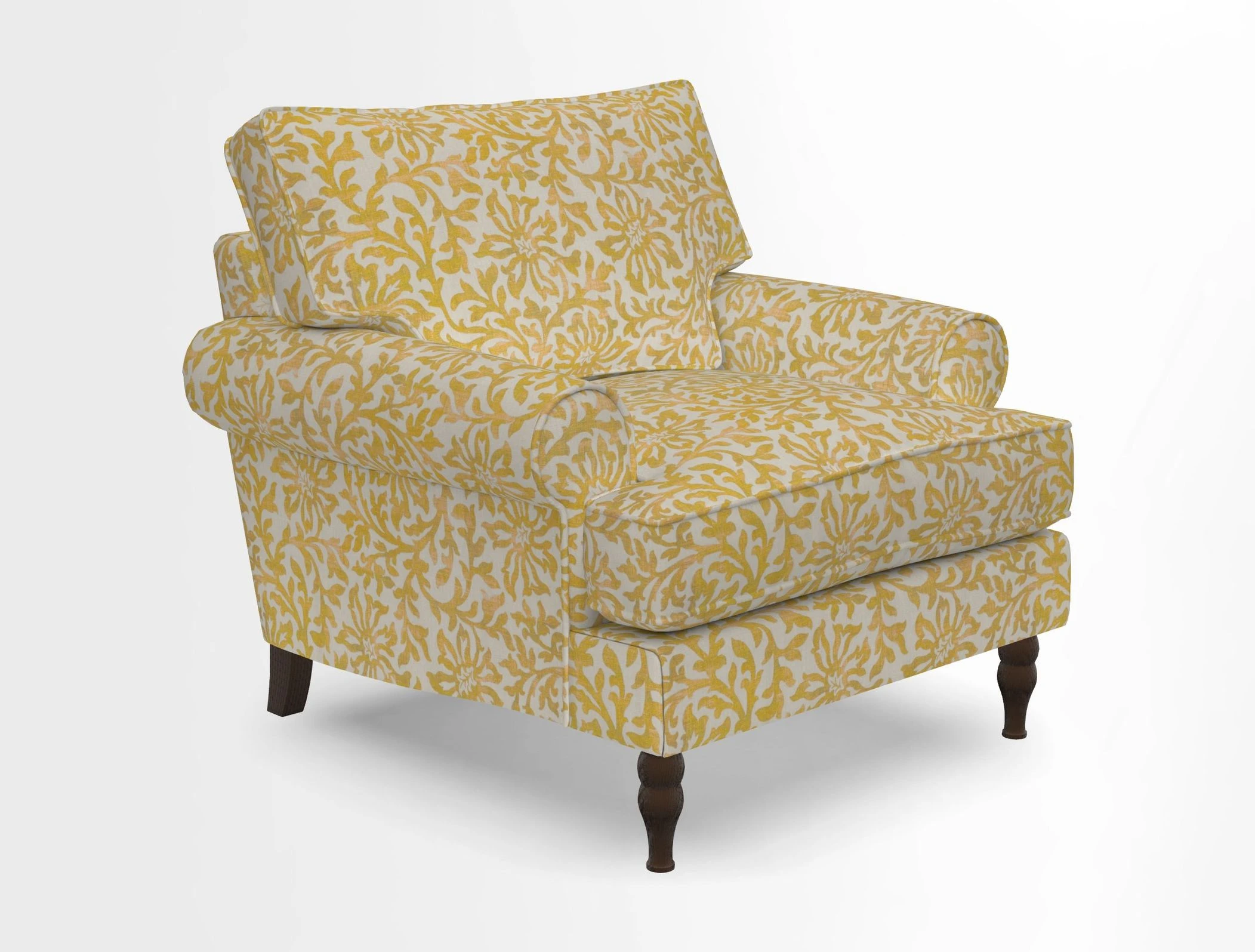 Cooksbridge Chair in Cloth 21 Simple Stripe Bilberry