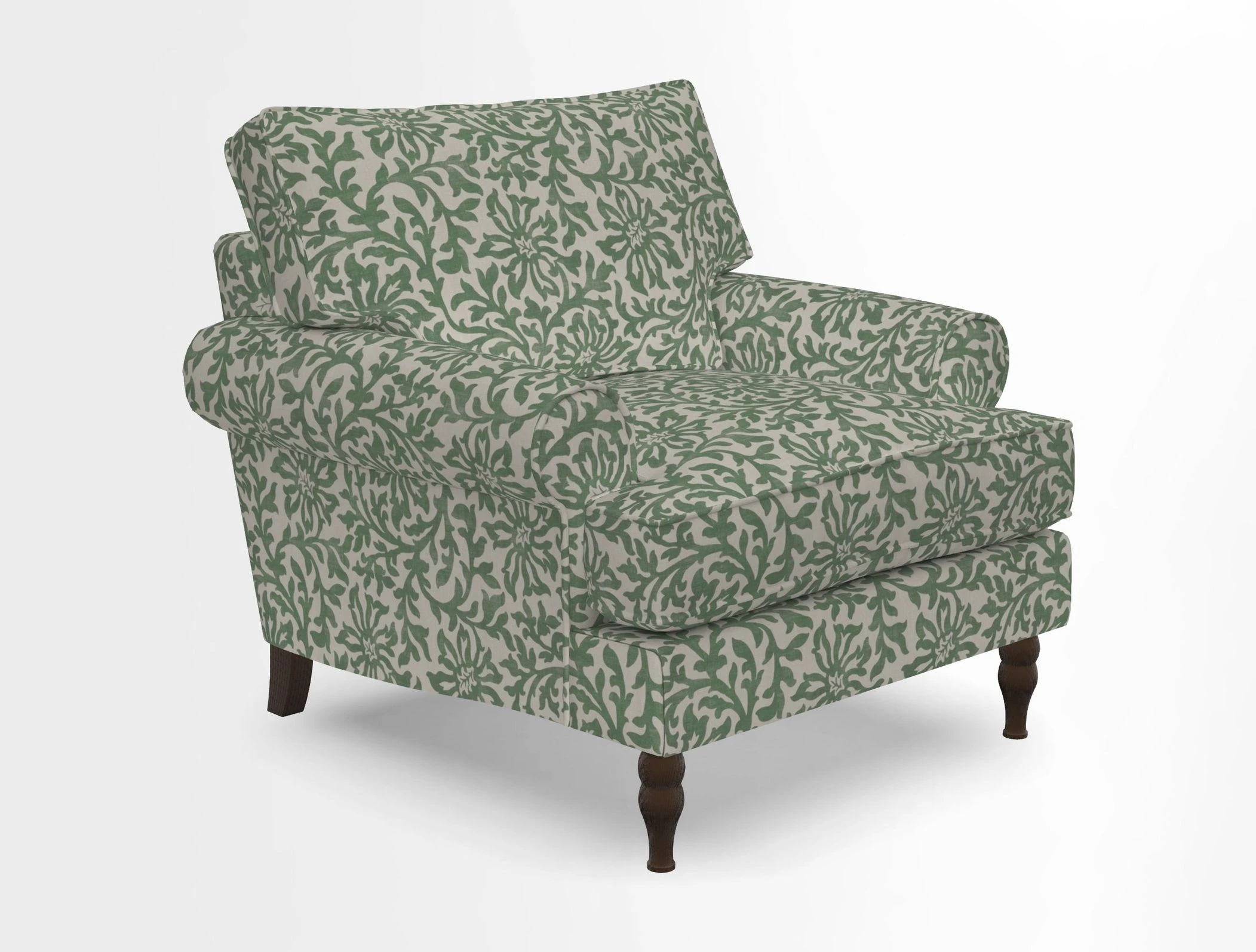 Cooksbridge Chair in Cloth 21 Simple Stripe Bilberry