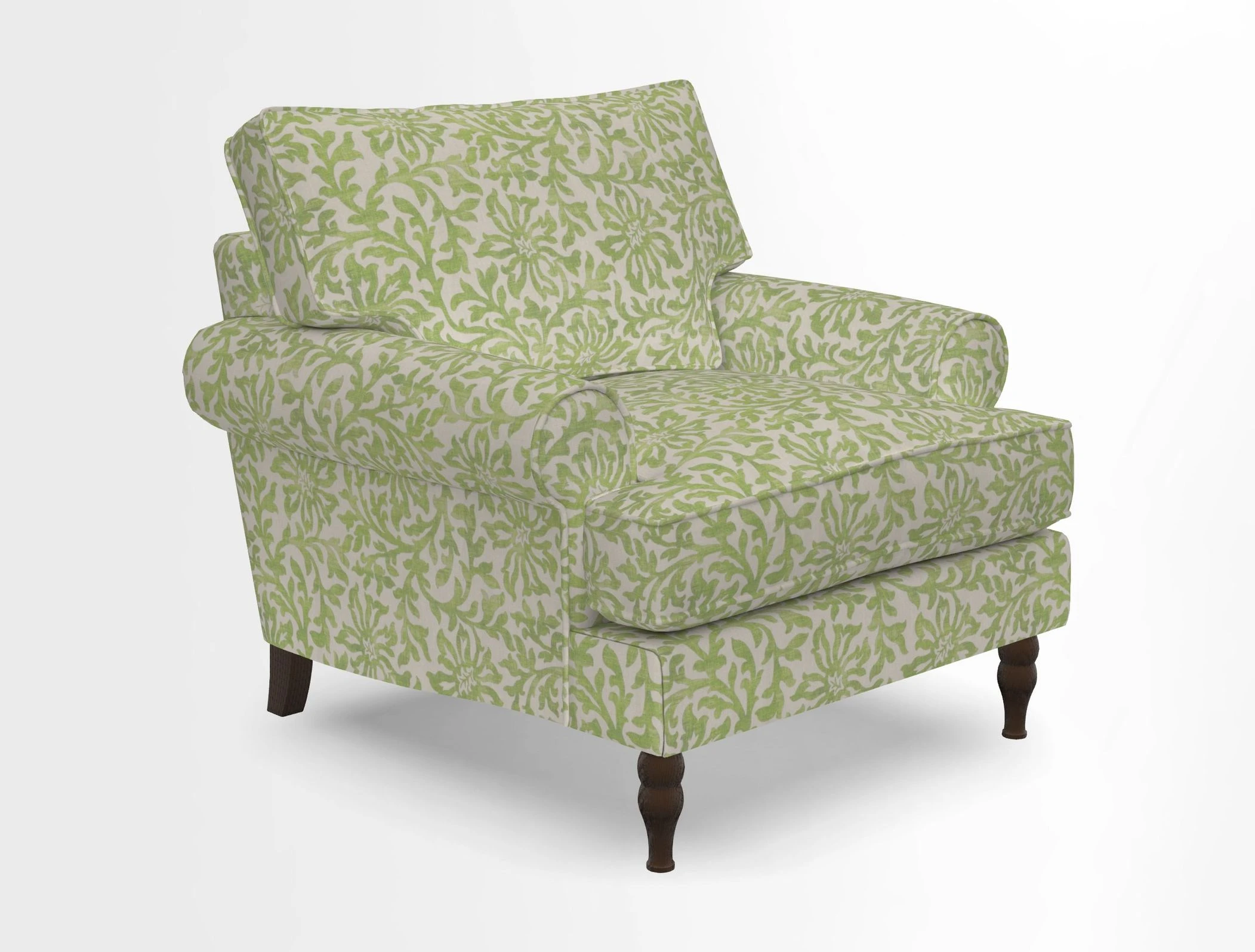 Cooksbridge Chair in Cloth 21 Simple Stripe Bilberry