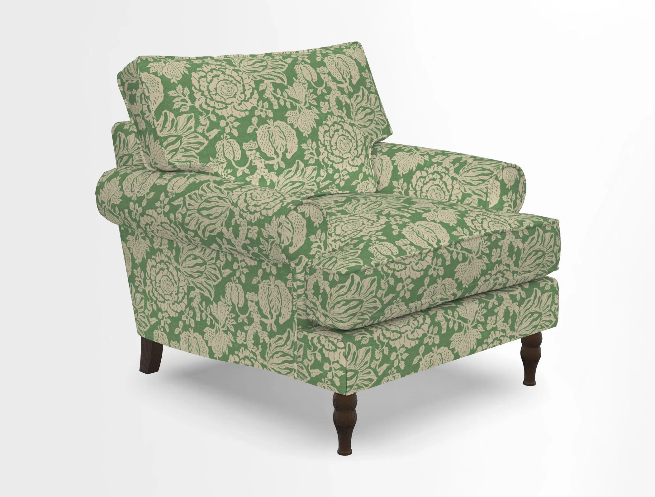 Cooksbridge Chair in Cloth 21 Simple Stripe Bilberry
