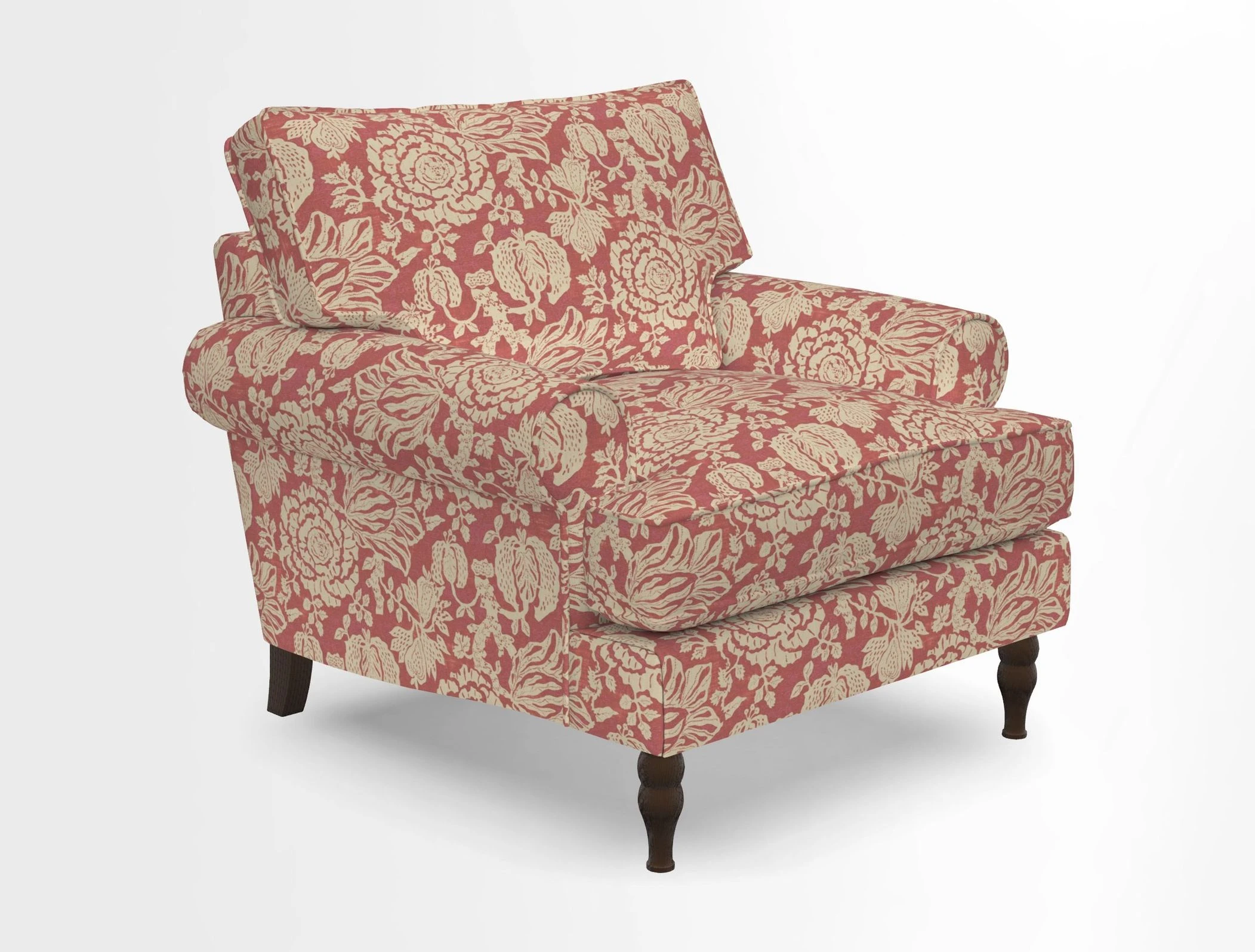 Cooksbridge Chair in Cloth 21 Simple Stripe Bilberry