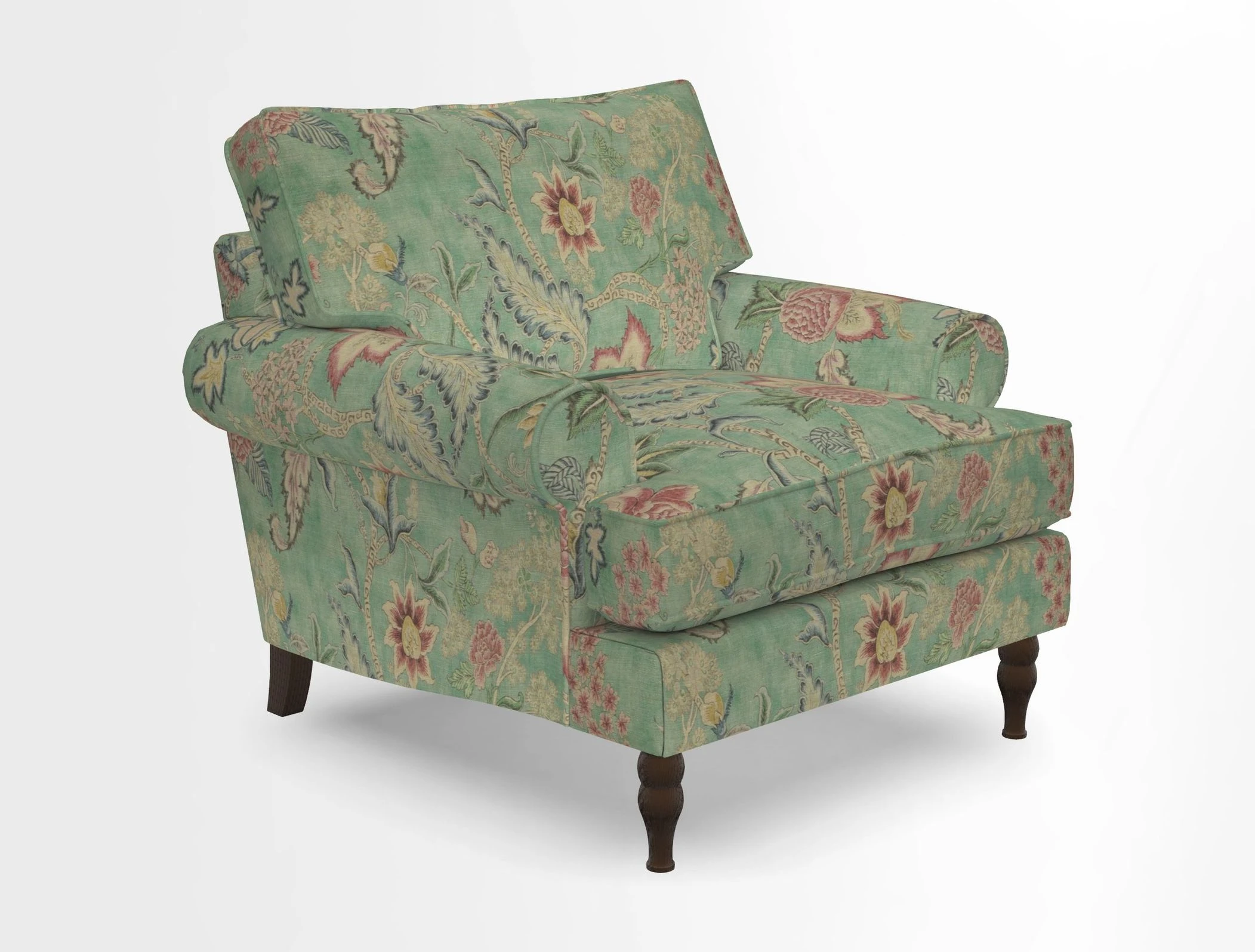 Cooksbridge Chair in Cloth 21 Simple Stripe Bilberry