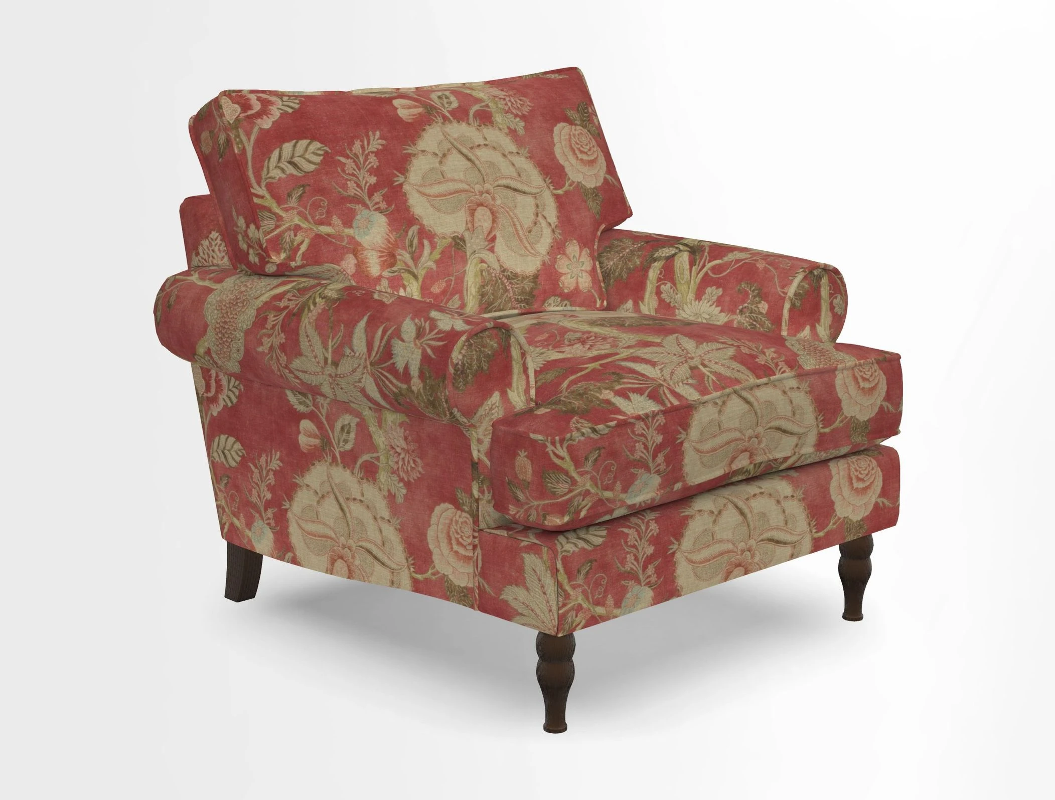Cooksbridge Chair in Cloth 21 Simple Stripe Bilberry