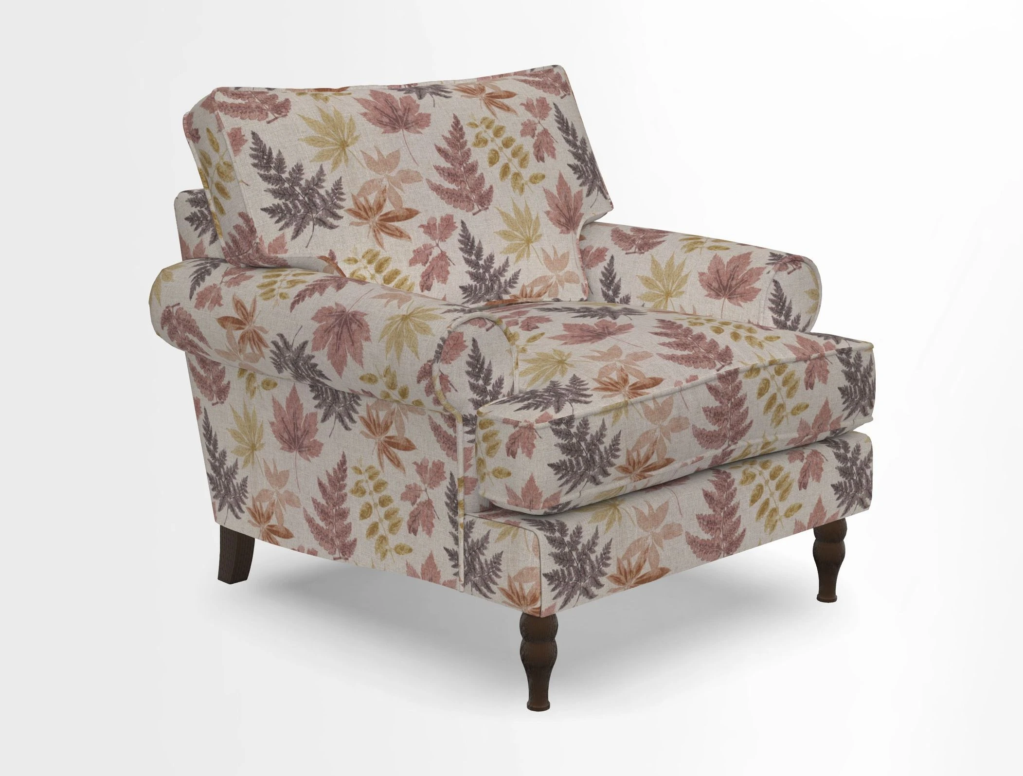 Cooksbridge Chair in Cloth 21 Simple Stripe Bilberry