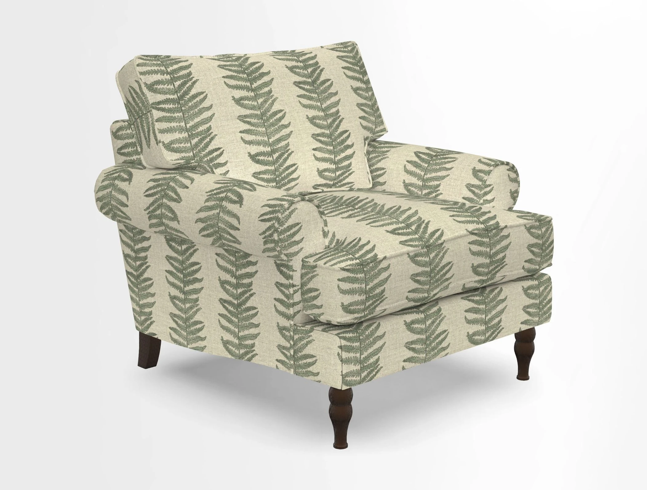 Cooksbridge Chair in Cloth 21 Simple Stripe Bilberry