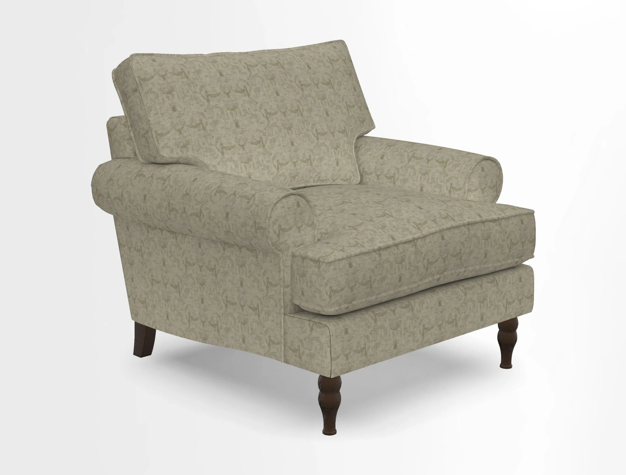 Cooksbridge Chair in Cloth 21 Simple Stripe Bilberry