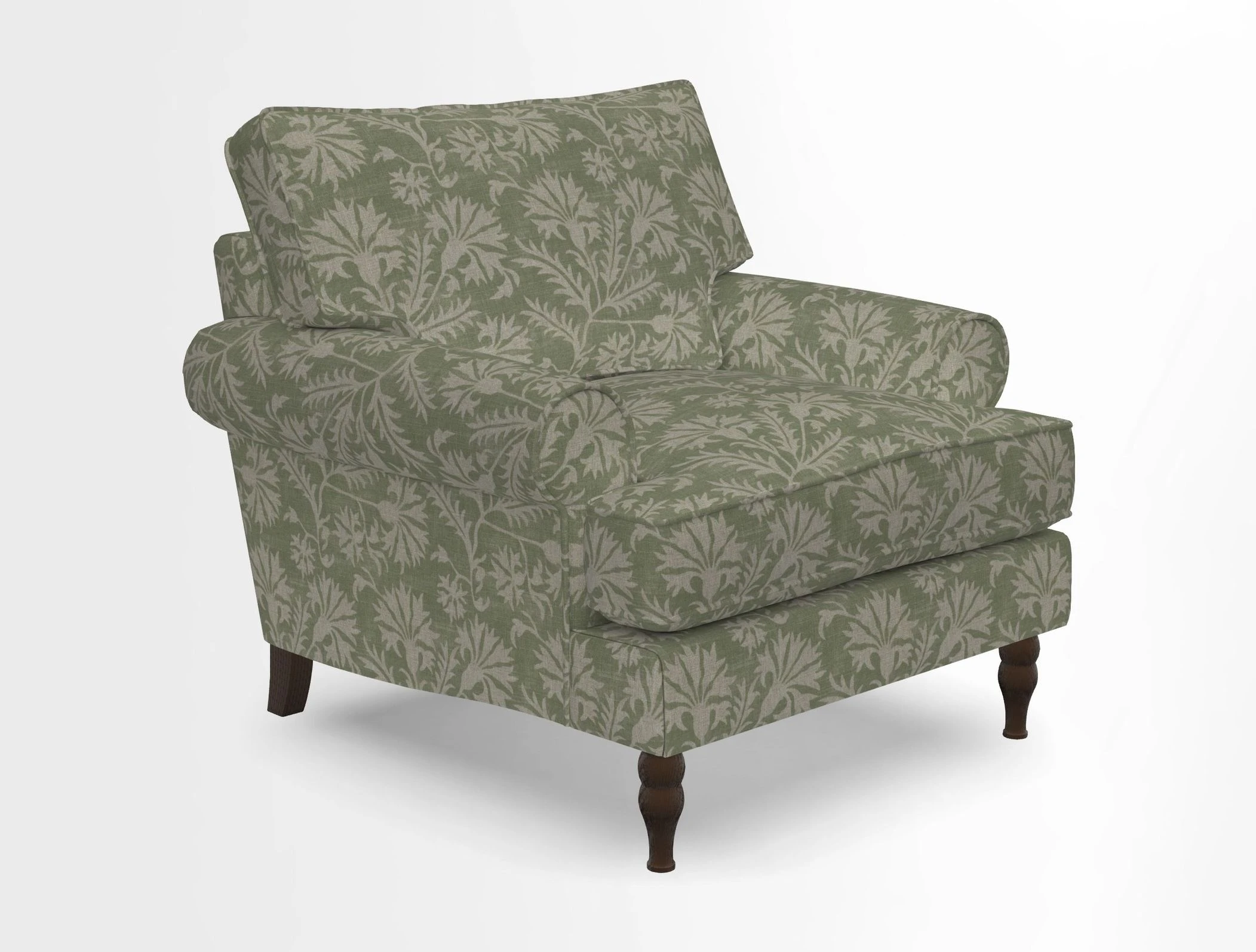 Cooksbridge Chair in Cloth 21 Simple Stripe Bilberry