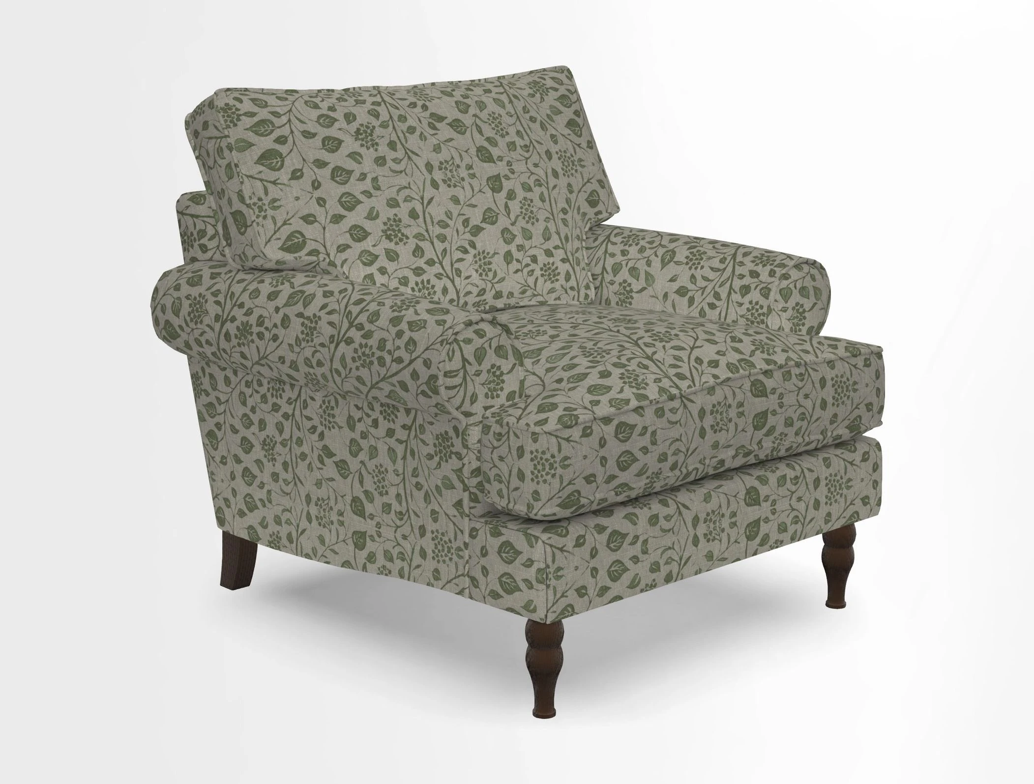 Cooksbridge Chair in Cloth 21 Simple Stripe Bilberry