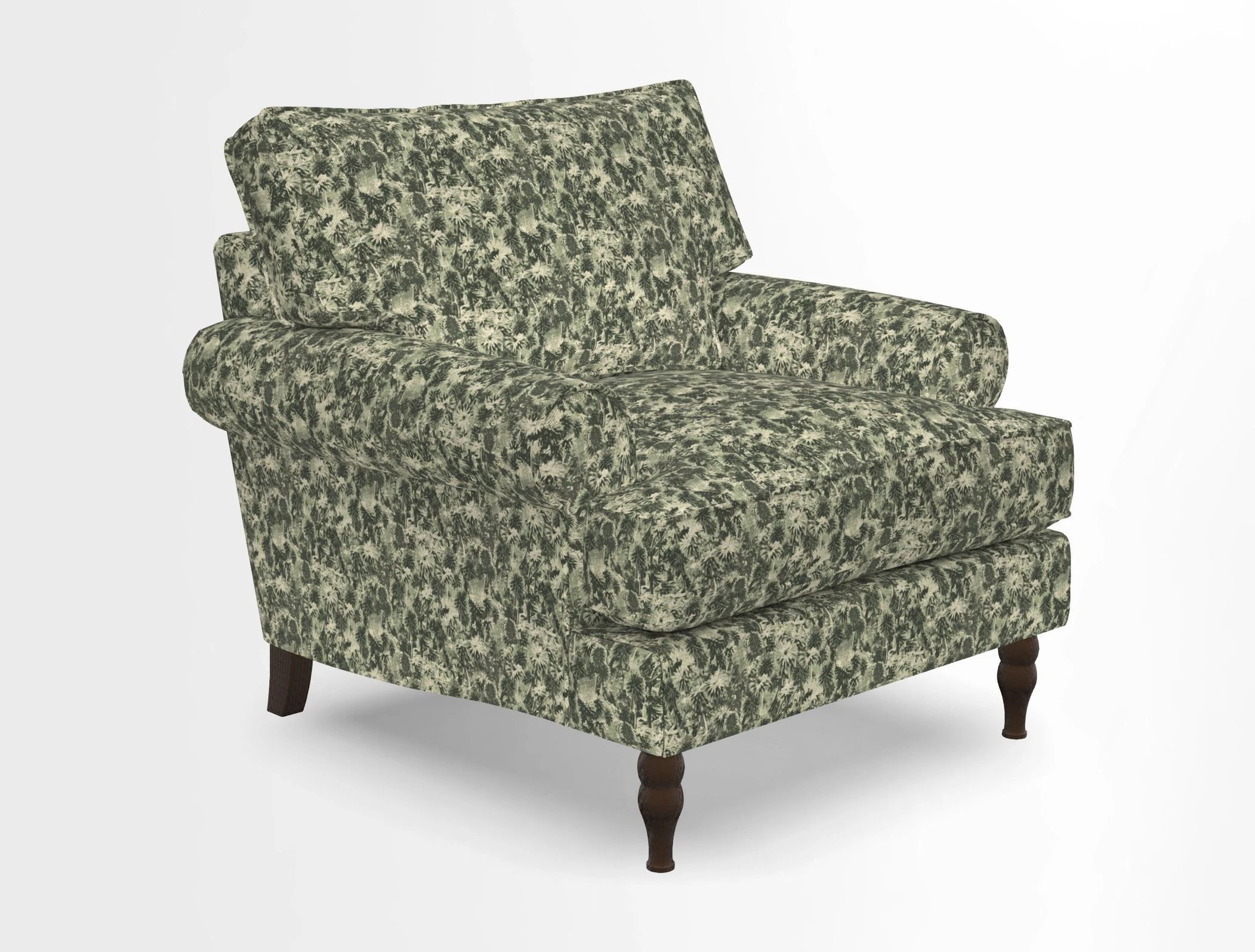 Cooksbridge Chair in Cloth 21 Simple Stripe Bilberry