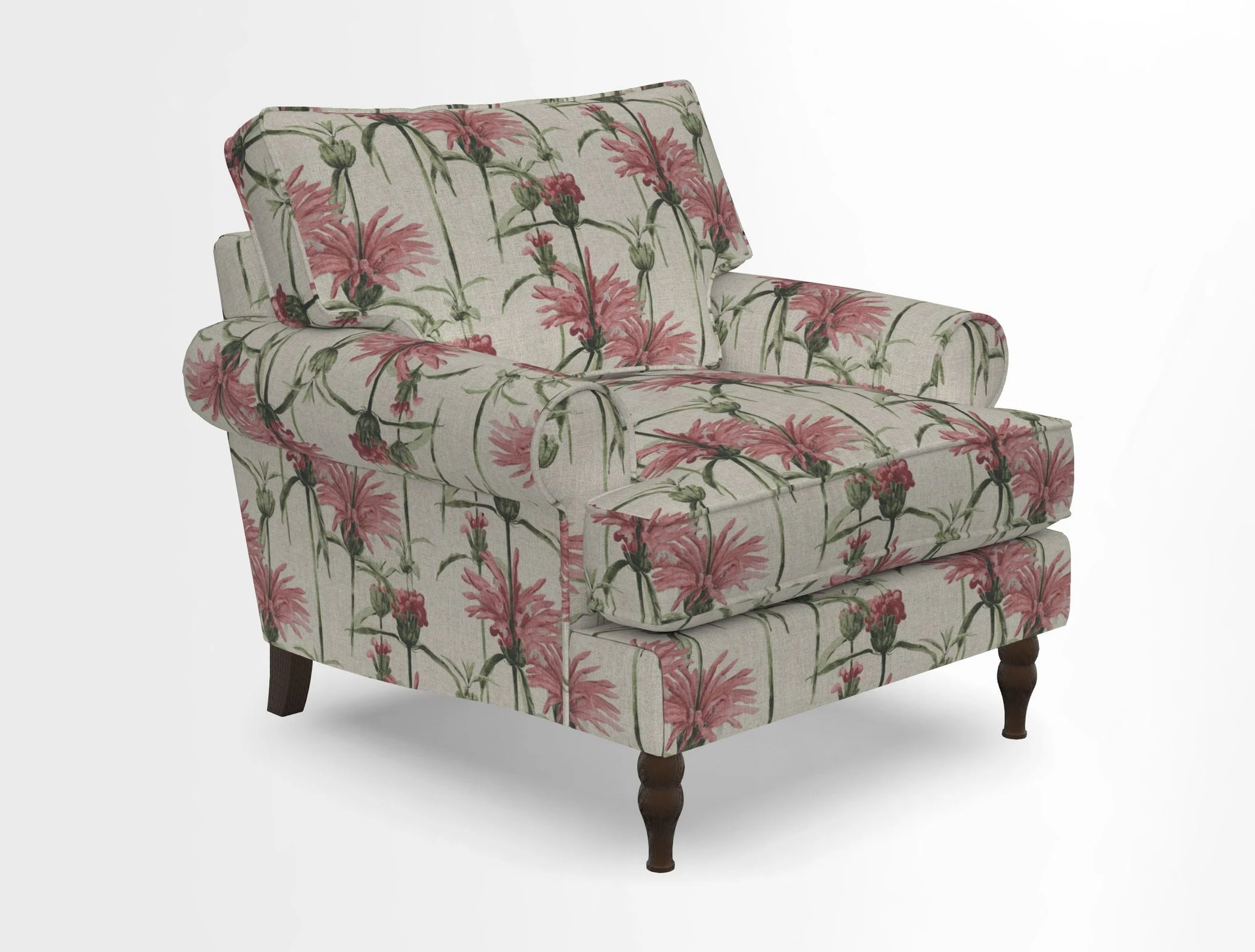 Cooksbridge Chair in Cloth 21 Simple Stripe Bilberry