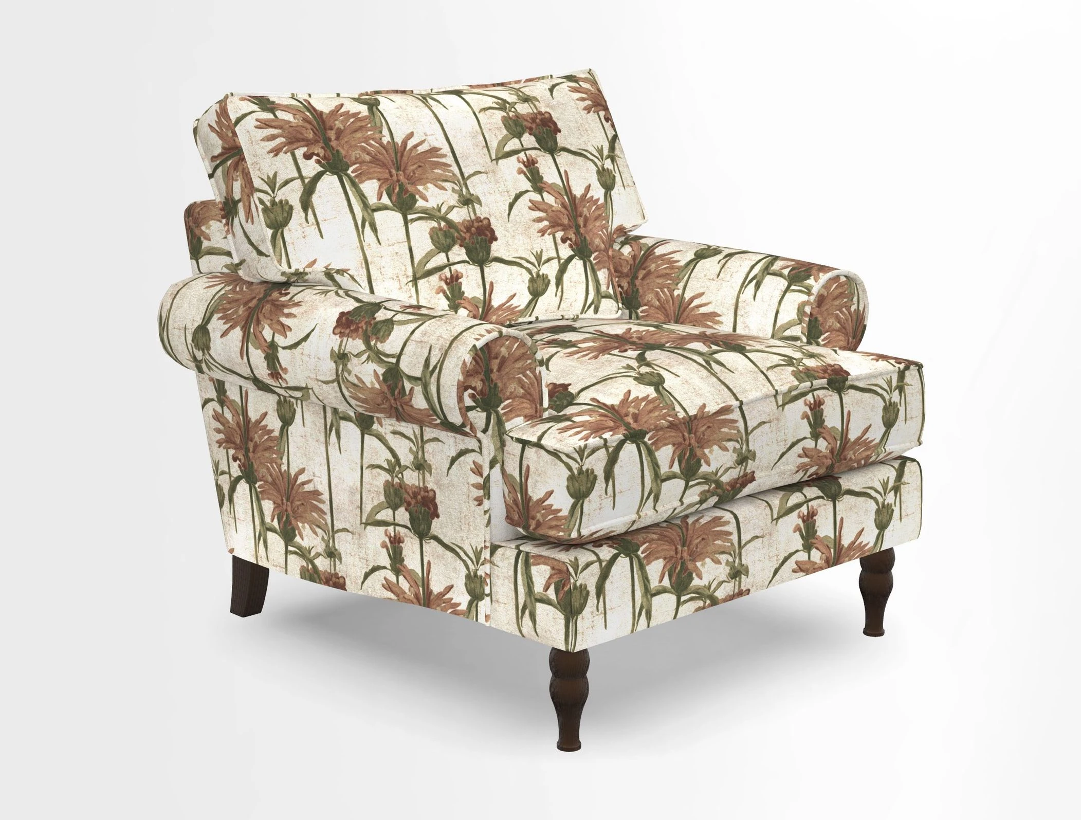 Cooksbridge Chair in Cloth 21 Simple Stripe Bilberry