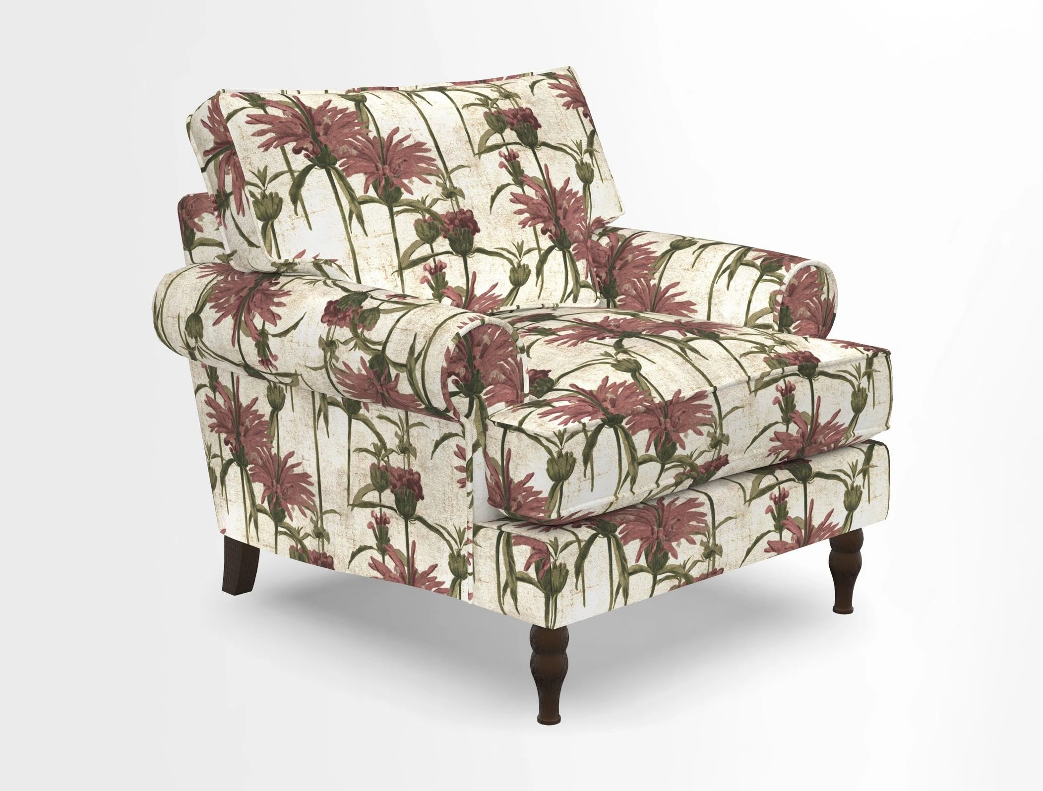 Cooksbridge Chair in Cloth 21 Simple Stripe Bilberry