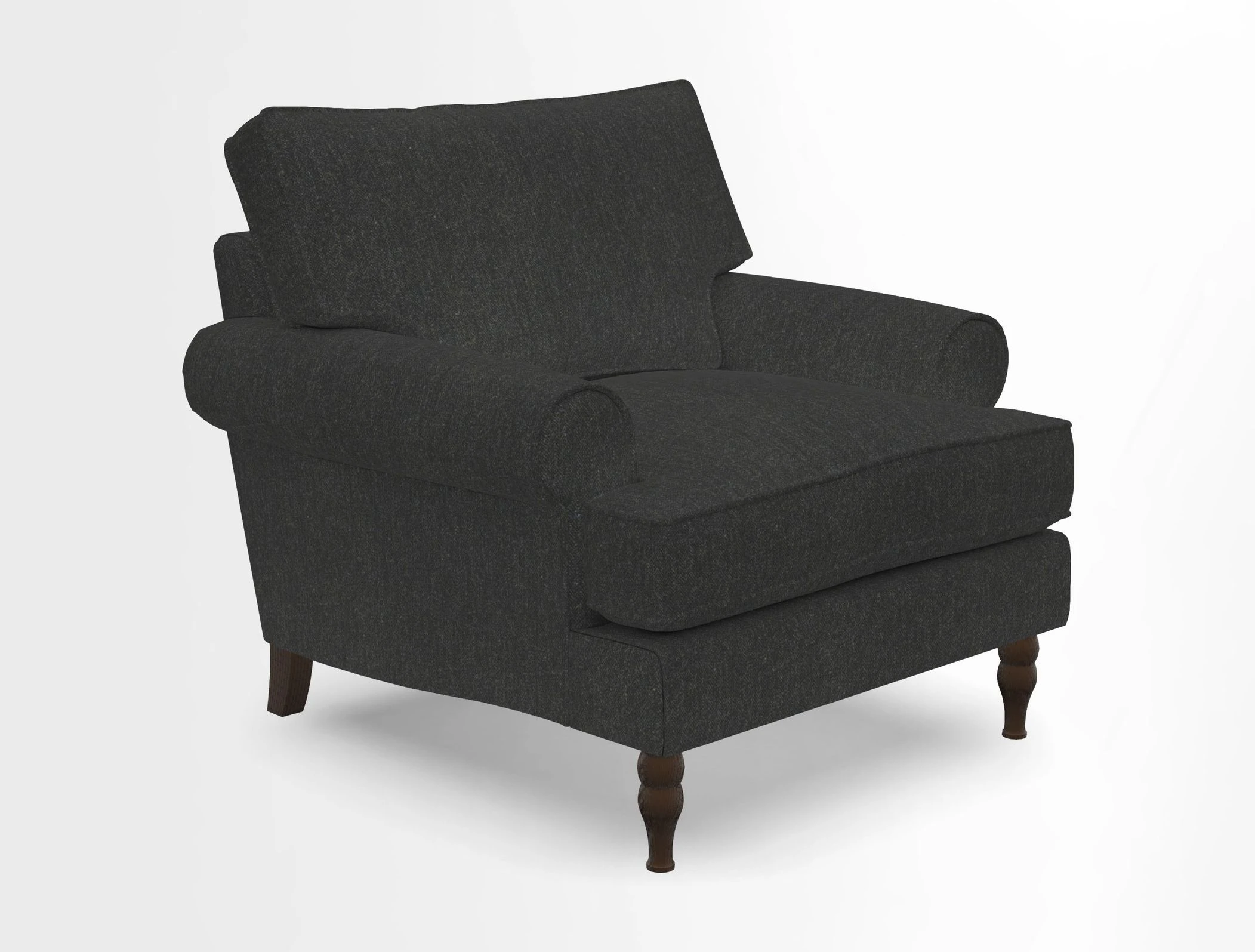 Cooksbridge Chair in Cloth 21 Simple Stripe Bilberry