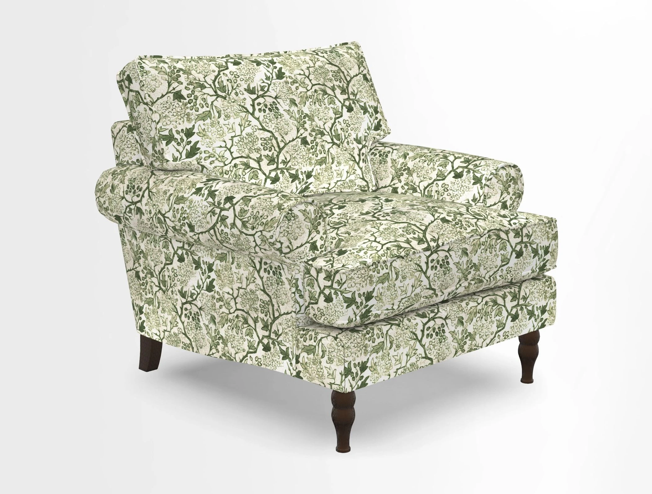 Cooksbridge Chair in Cloth 21 Simple Stripe Bilberry