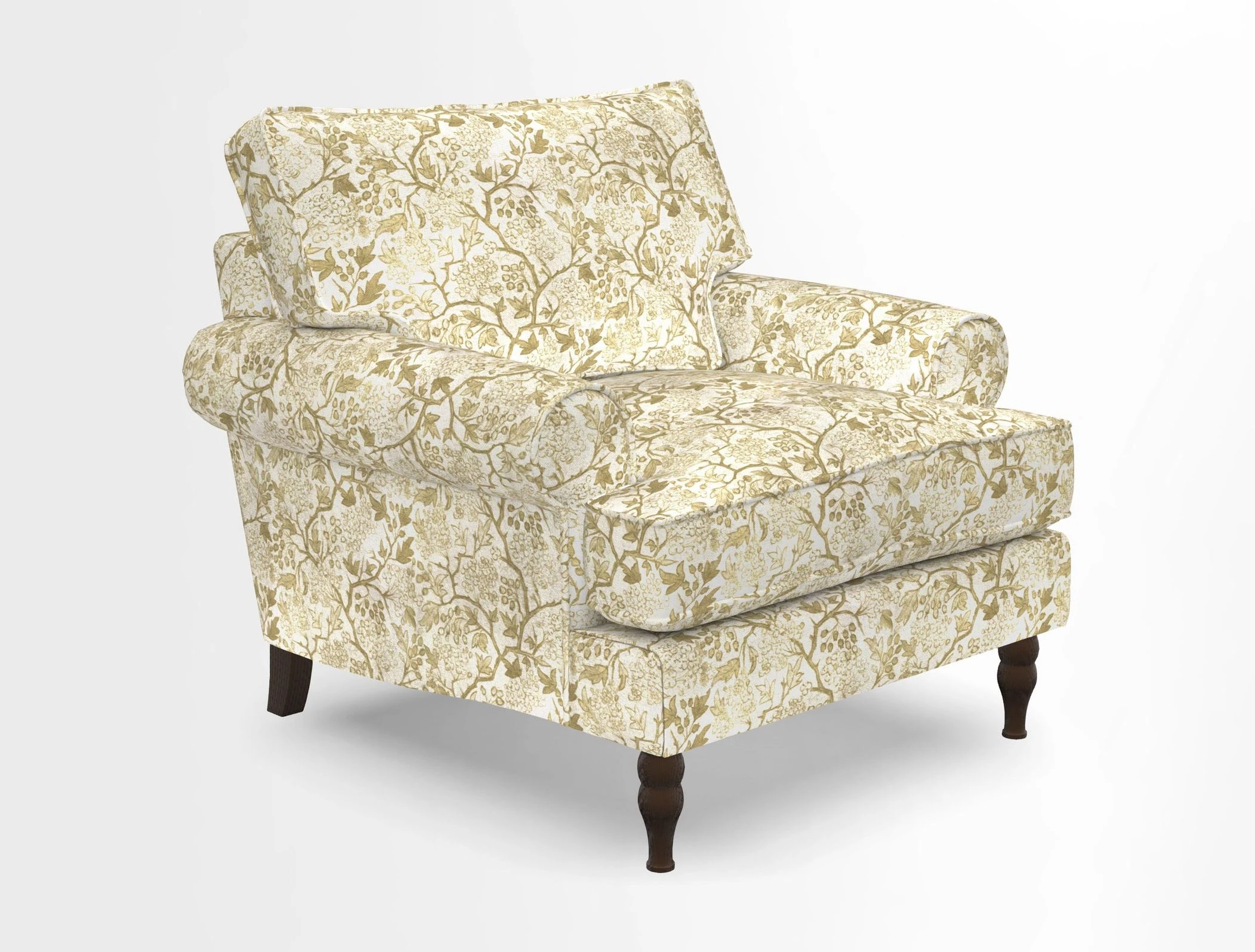 Cooksbridge Chair in Cloth 21 Simple Stripe Bilberry