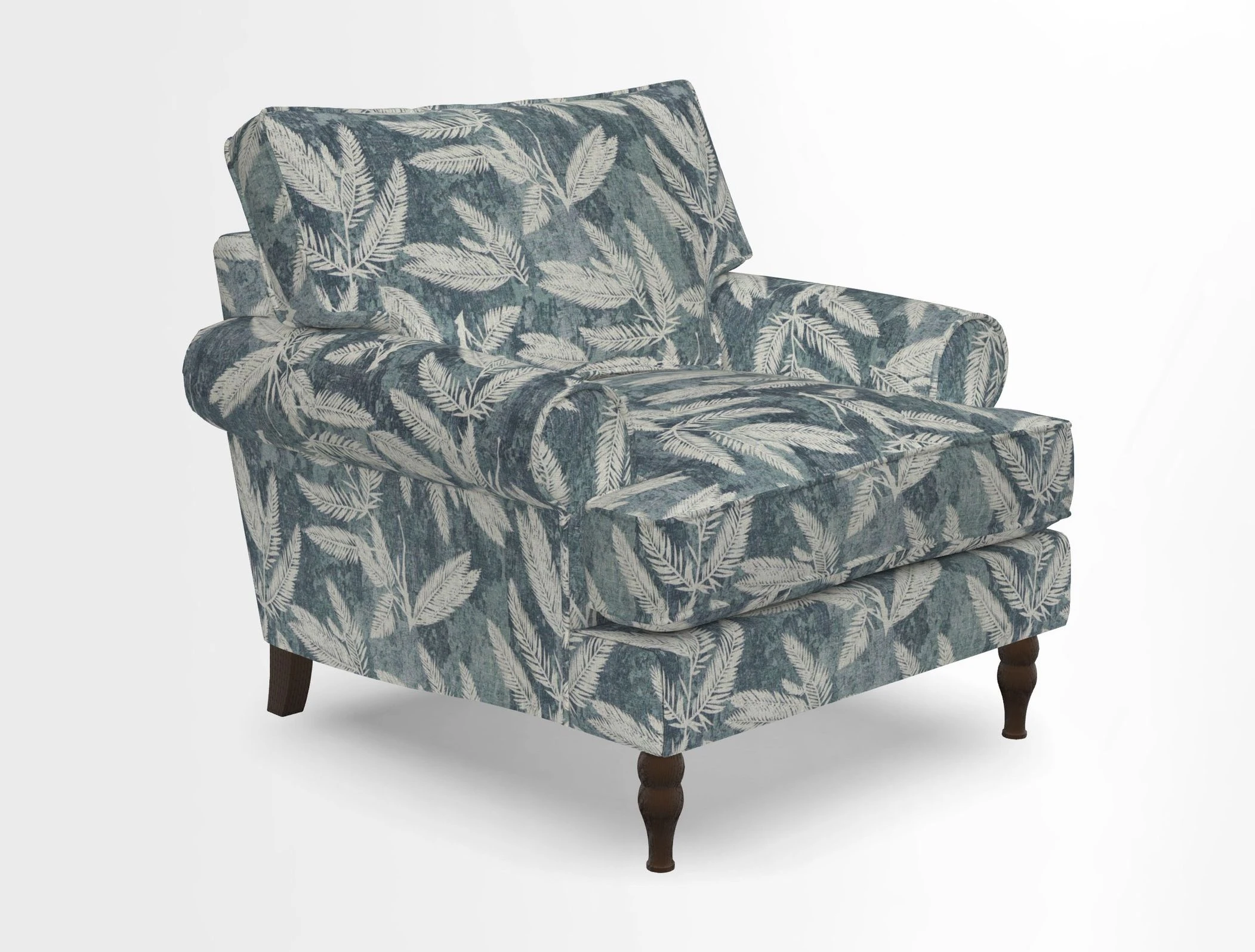 Cooksbridge Chair in Cloth 21 Simple Stripe Bilberry