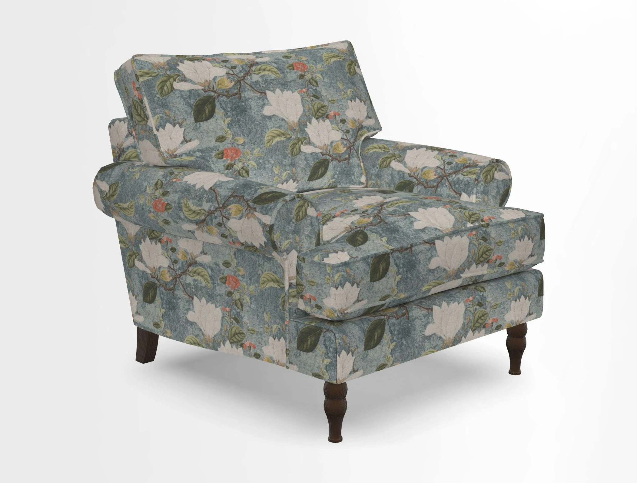 Cooksbridge Chair in Cloth 21 Simple Stripe Bilberry