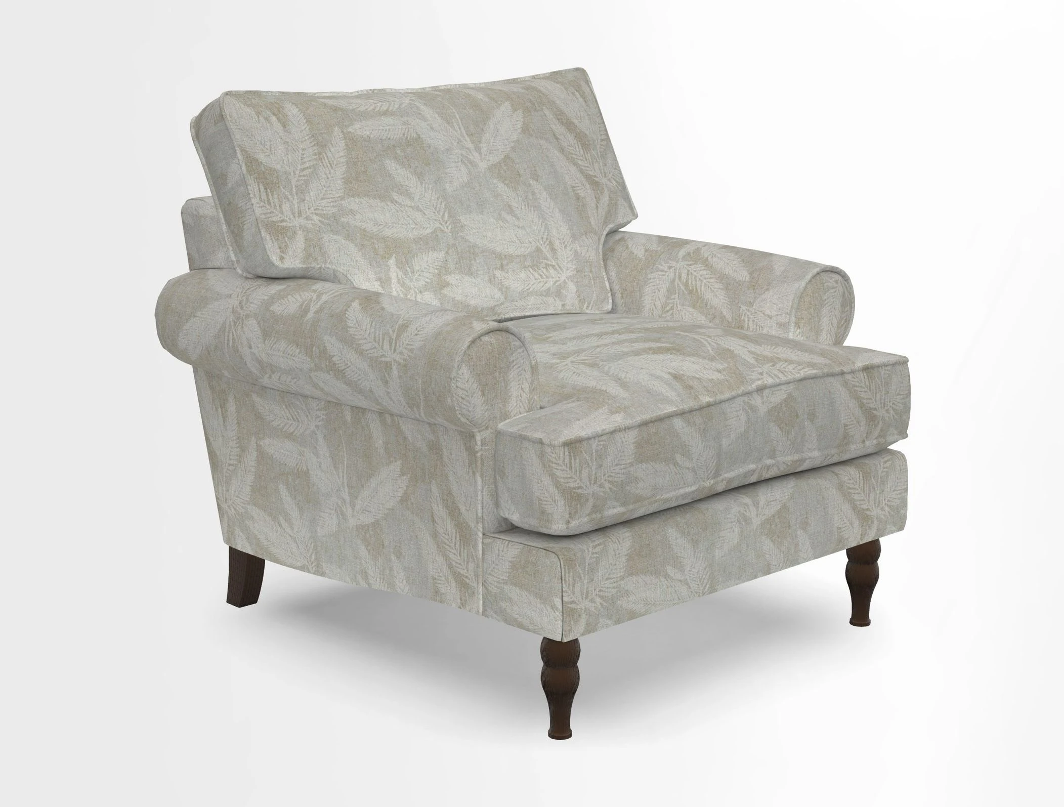 Cooksbridge Chair in Cloth 21 Simple Stripe Bilberry